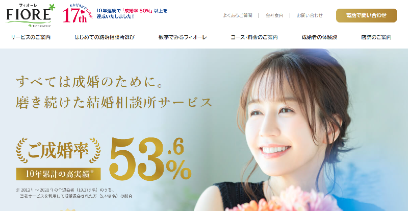 京都府の結婚相談所フィオーレ