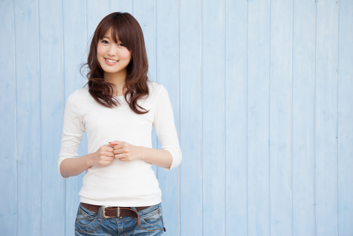 東京都の婚活パーティを体験する女性